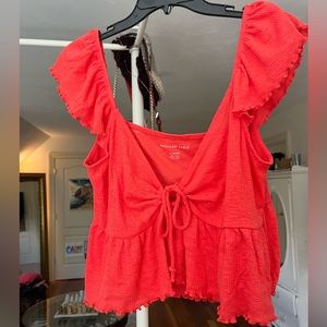 American Eagle Neon Pink Top Size XL